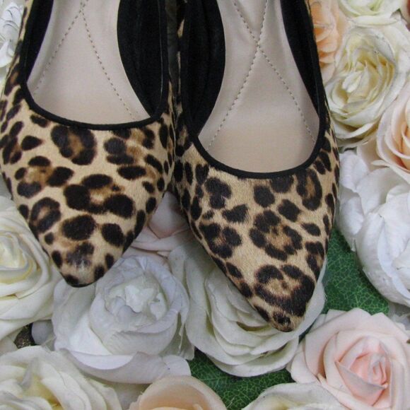 NIB Alfani animal print heels 6 - Picture 4 of 10